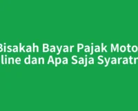 Bisakah Bayar Pajak Motor Online dan Apa Saja Syaratnya