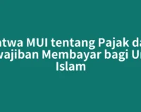 Fatwa MUI tentang Pajak dan Kewajiban Membayar bagi Umat Islam