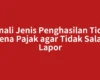 Kenali Jenis Penghasilan Tidak Kena Pajak agar Tidak Salah Lapor