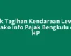 Cek Tagihan Kendaraan Lewat Pusako Info Pajak Bengkulu dari HP